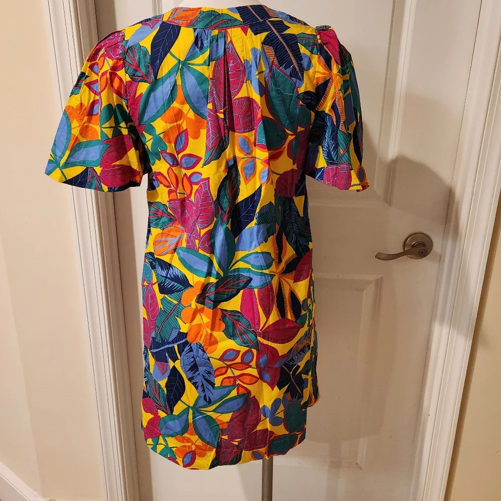 Gibsonlook new with tags colorfull short dress small - Picture 4 of 8